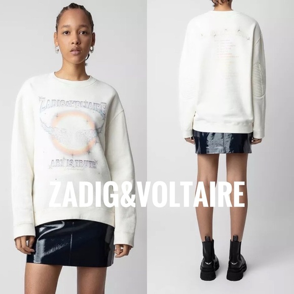 Zadig & Voltaire Tops - BNWT Zadig & Voltaire  women’s Otilia Compo Concert size S